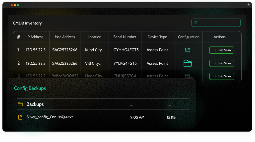 Configuration Backups